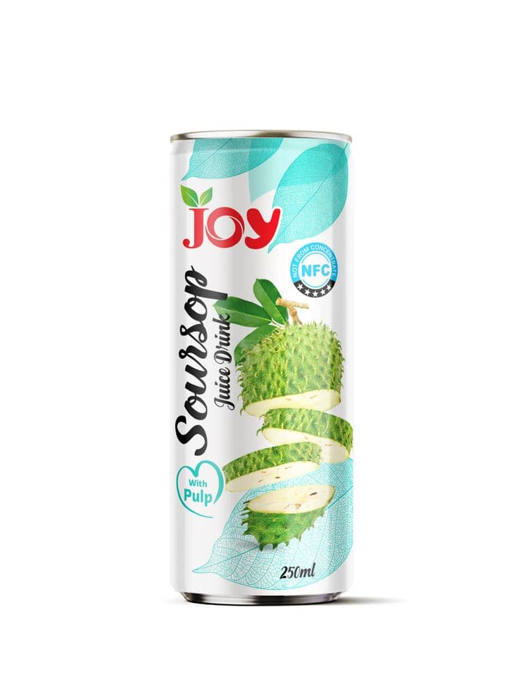 JOY Soursop Juice Drink with Pulp 250 mL