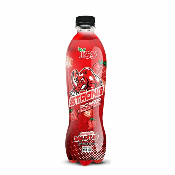 Nước tăng lực Dâu Tây Đỏ (Chai 330ml) – Thương hiệu JOY
