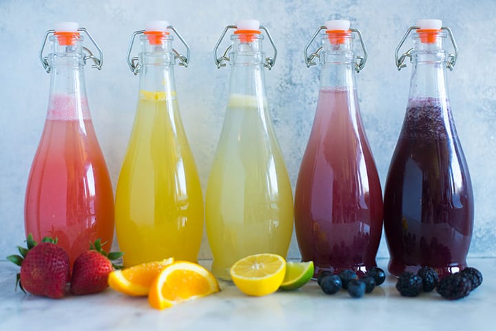 Soda là gi? Các loại nước trái cây soda?