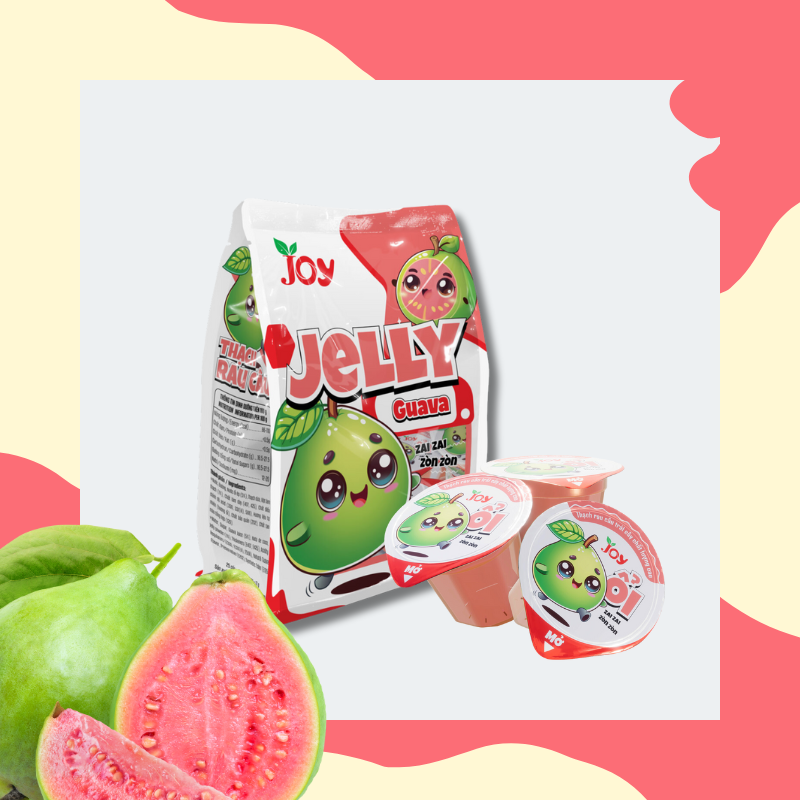 thạch rau câu joy, thạch rau câu trái cây, thạch rau câu