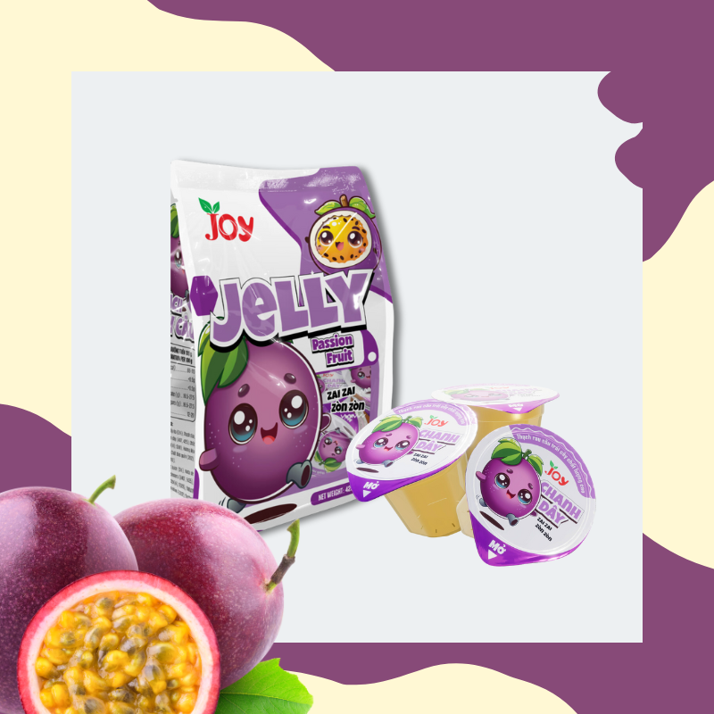 thạch rau câu joy, thạch rau câu trái cây, thạch rau câu