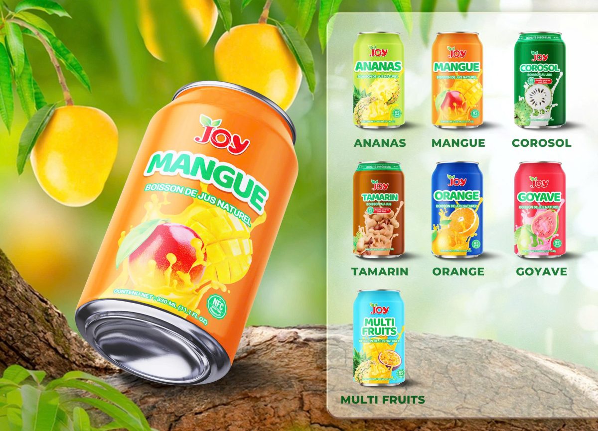 JOY All Tropical Juice Drink 330ml | Boisson de Jus Naturel NFC