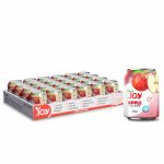 JOY Apple Juice Drink 250ml Can - NFC Real Fruit Juice - Tray 24 Cans