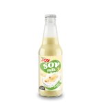 JOY Banana Soy Milk 300ml Glass Bottle | Plant-Based Drink