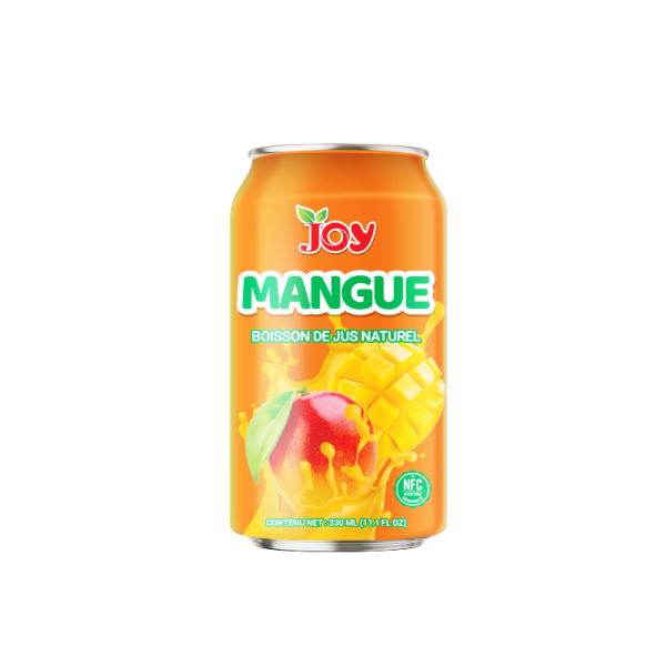 JOY Mango Juice Drink 330ml | Boisson de Jus Naturel NFC
