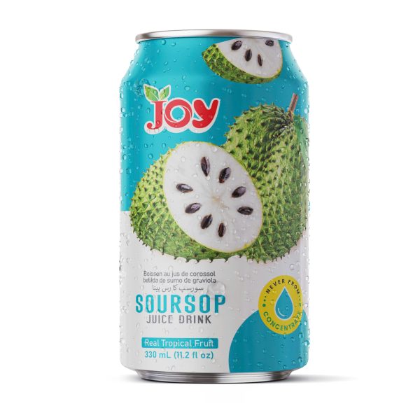 JOY Soursop Juice Drink 330ml | Premium Real NFC Juice