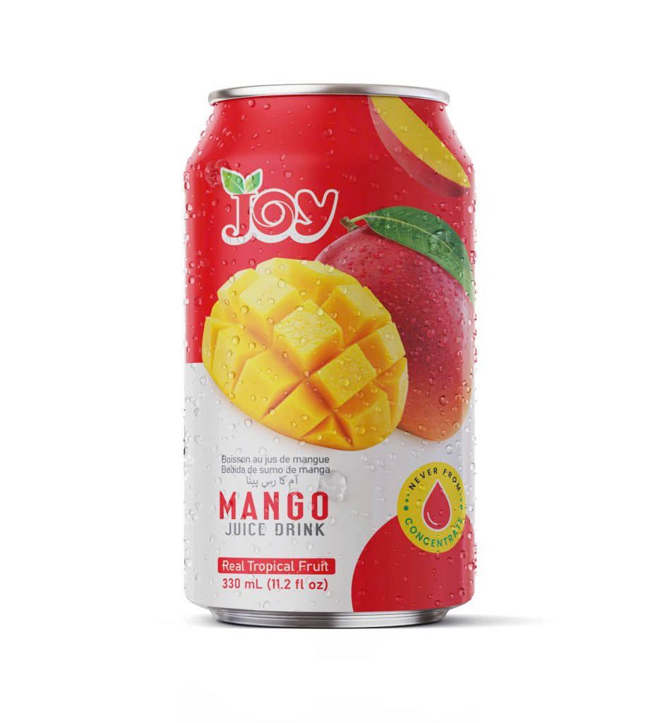 JOY Mango Juice Drink 330ml | Premium Real NFC Juice
