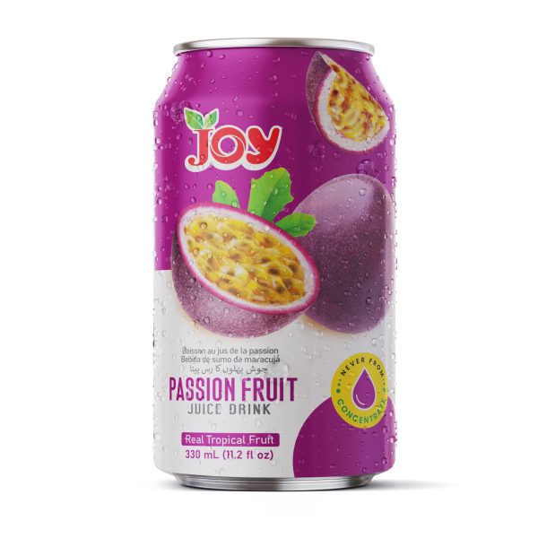 JOY Passion Fruit Juice Drink 330ml | Premium Real NFC Juice