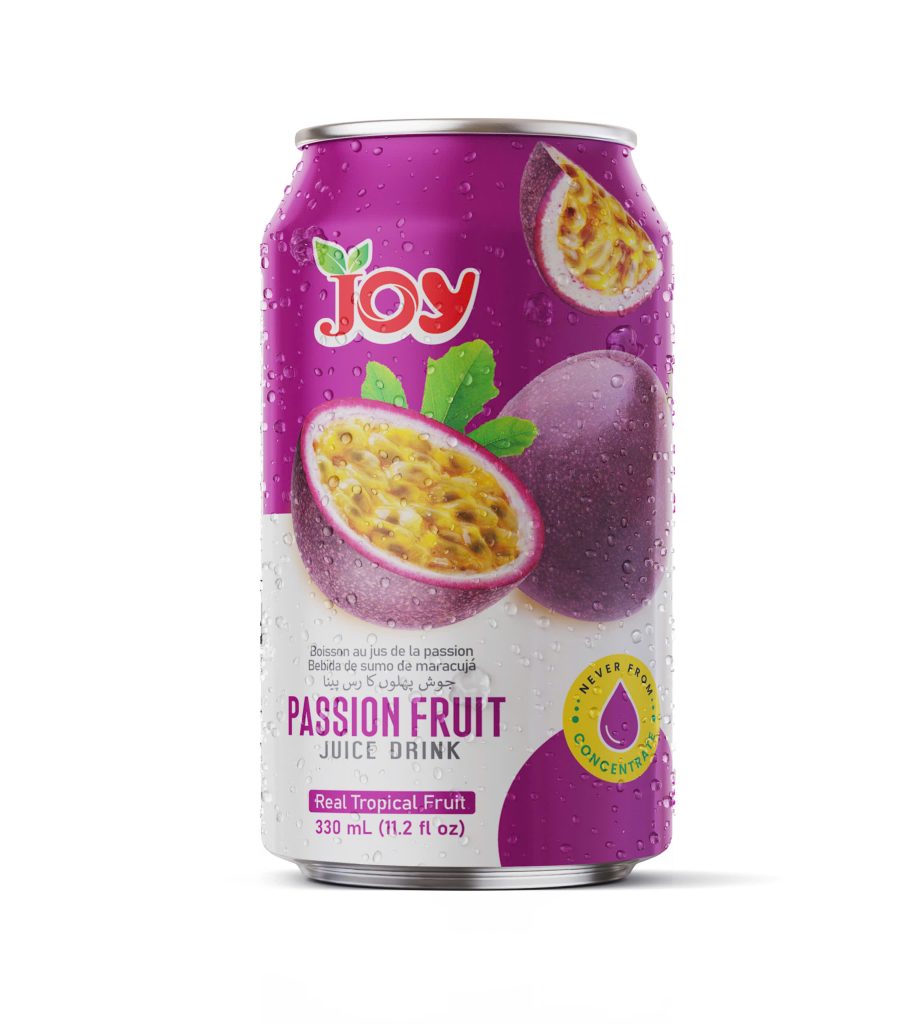 JOY Passion Fruit Juice Drink 330ml | Premium Real NFC Juice
