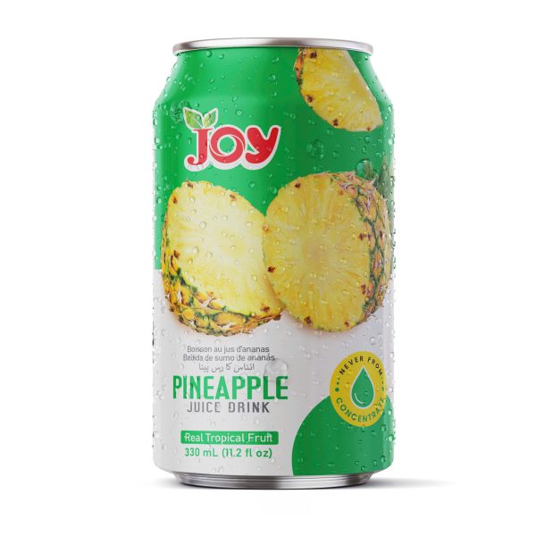 JOY Pineapple Juice Drink 330ml | Premium Real NFC Juice