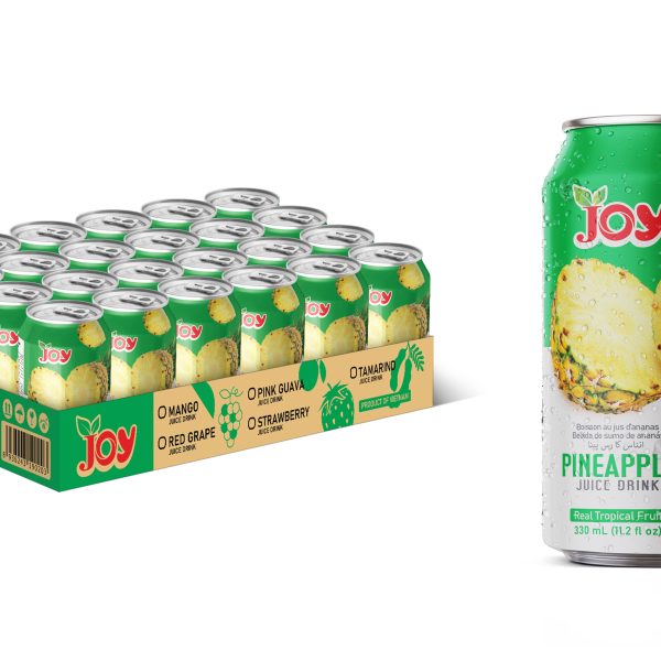JOY Pineapple Juice Drink 330ml | Authentic NFC Juice