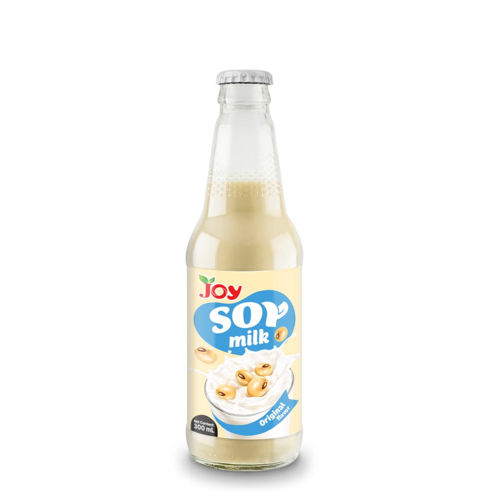 JOY Original Soy Milk 300ml Glass Bottle | Plant-Based Drink