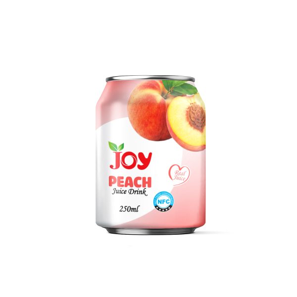 JOY Peach Juice Drink 250ml | Premium Real NFC Juice