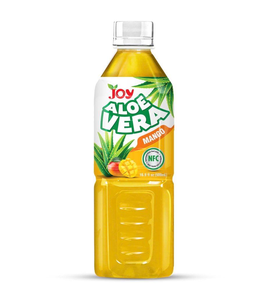 JOY Aloe Vera Mango Drink 500ml | Premium NFC Real Juice